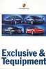 Autoprospekt Porsche Programm Exclusive August 1997
