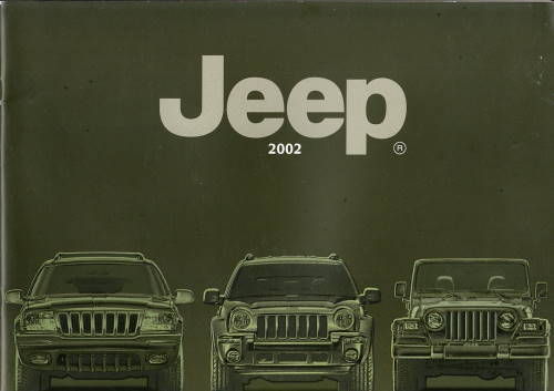 Autoprospekt Jeep Programm 2002