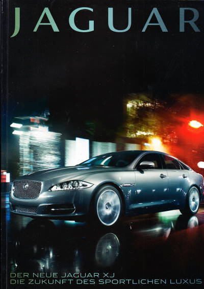 Autoprospekt Jaguar XJ Juli 2009