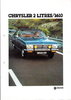 Autoprospekt Chrysler 2 Liter - 1610 1977 gelocht