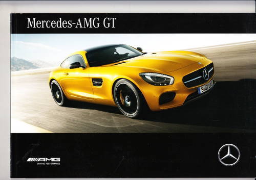 Autoprospekt Mercedes AMG GT Juli 2015