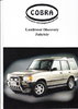 Autoprospekt Cobra Land Rover Discovery Zubehör 1995