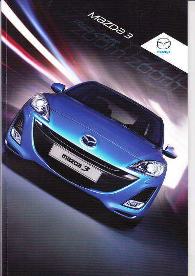 Autoprospekt Mazda 3 März 2009