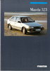 Autoprospekt Mazda 323 September 1986