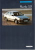 Autoprospekt Mazda 323 Januar 1986