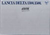 Autoprospekt Lancia Delta 1300 und 1500