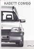 Autoprospekt Opel Kadett  Combo November 1985