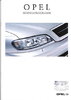 Autoprospekt Opel Modellprogramm Februar 2000
