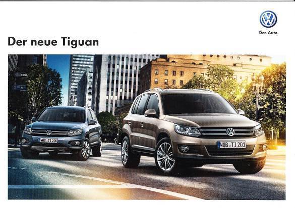 Autoprospekt VW Tiguan Februar 2011