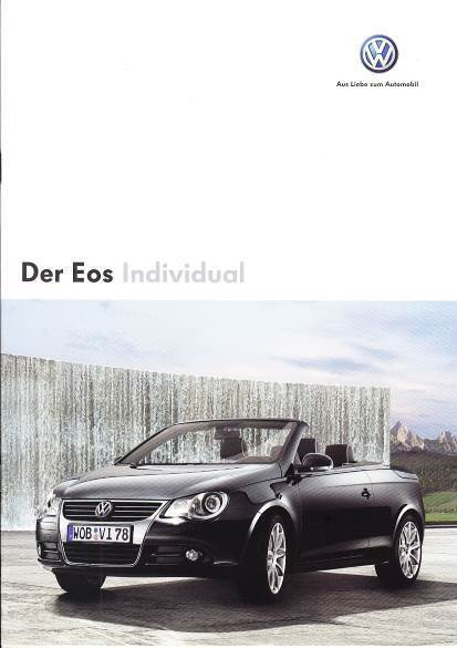 Autoprospekt VW EOs Individual Juni 2006