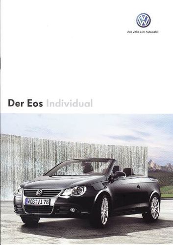 Autoprospekt VW EOs Individual Juni 2006