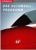 Autoprospekt Honda PKW Programm September 1992