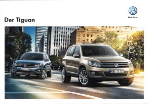 Autoprospekt VW Tiguan Februar 2012
