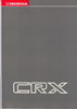 Autoprospekt Honda CRX für Fans
