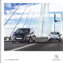Autoprospekt Peugeot 308 - 308 SW Mai 2011