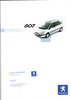 Autoprospekt Peugeot 807 Oktober 2005