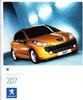 Autoprospekt Peugeot 207 März 2007