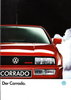Autoprospekt VW Corrado August 1989