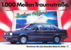 Autoprospekt VW Jetta Gewinnspiel 1986