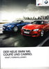 Autoprospekt BMW M6 Coupe Cabrio 1 - 2012
