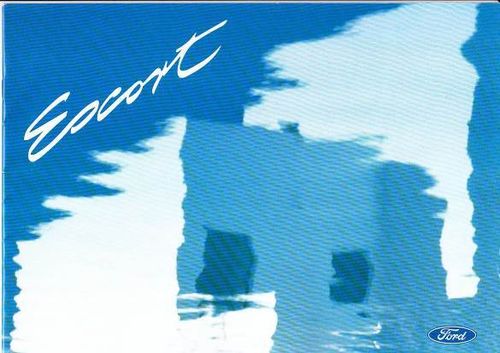 Autoprospekt Ford Escort März 1995