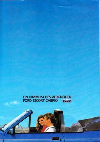 Auto-Prospekt Ford Escort Cabrio 8 - 1983 ME
