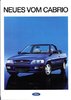 Prospekt Neues vom Ford Escort cabrio 2 - 1993