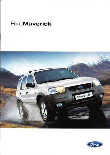 Autoprospekt Ford Maverick Oktober 2002