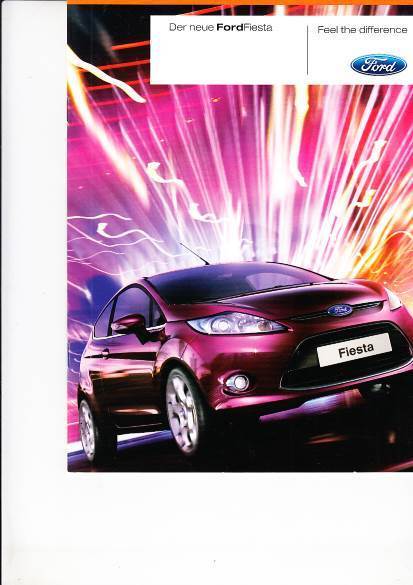 Autoprospekt Ford Fiesta Juni 2008