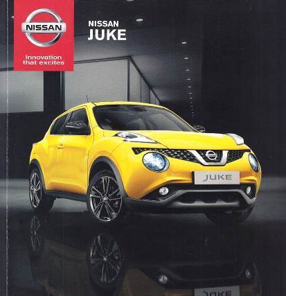 Autoprospekt Nissan Juke + Zubehör 11 - 2014 - Histoquariat