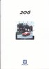 Autoprospekt Peugeot 206  Juni 2000