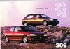 Autoprospekt Peugeot 306 für Sammler