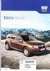 Autoprospekt Dacia Duster März 2012
