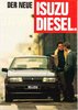 Autoprospekt Isuzu Gemini Diesel Mai 1988