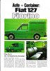 Autoprospekt Fiat 127 Fiorino Juni 1978