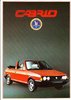 Autoprospekt Bertone Fiat Ritmo Cabrio Juni 1983