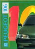 Autoprospekt Peugeot 106 1992
