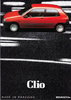 Autoprospekt Renault Clio Juli 1990