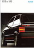 Autoprospekt Seat Ibiza SXI März 1988