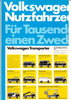 Autoprospekt VW Bus Transporter März 1977