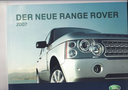 Autoprospekt Der neue Range Rover 2007