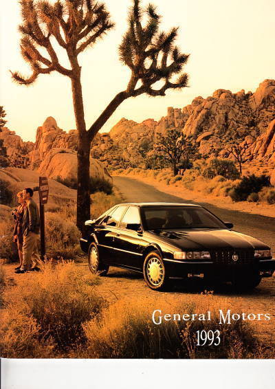 Autoprospekt General Motors Programm 1993 entlisch