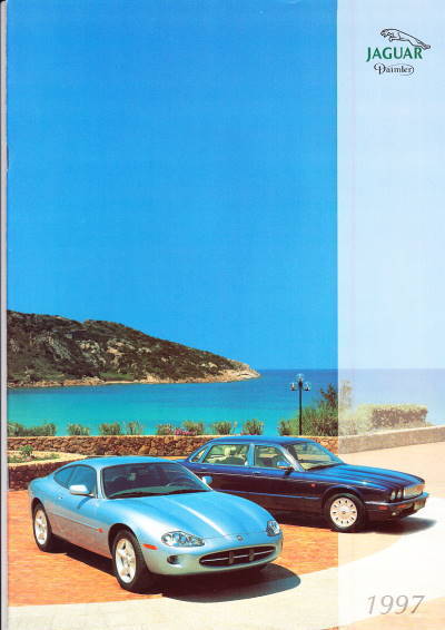 Autoprospekt Jaguar Daimler Programm 1997