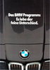 Autoprospekt BMW Programm 1981
