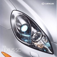 Lexus SC Autoprospekte