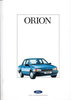 Autoprospekt Ford Orion Juli 1987