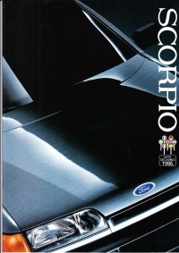 Autoprospekt Ford Scorpio November 1985