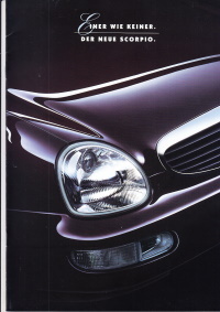 Autoprospekt Der neue Ford Scorpio