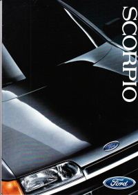 Autoprospekt Ford Scorpio März 1985