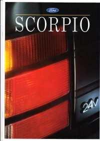 Autoprospekt Ford Scorpio Juli 1991